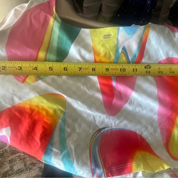 Colorful Abstract Women's Top - Picture 4 of 4